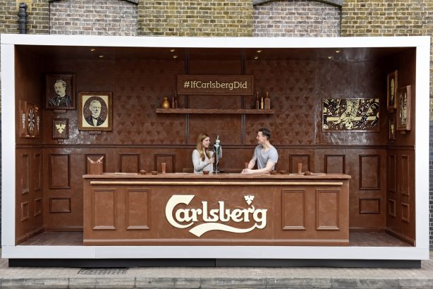 Chocolate Meet Pint:  When Carlsberg did Chocolate Bars