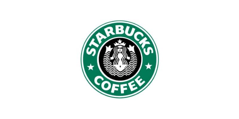 Starbucks logo in 1987
